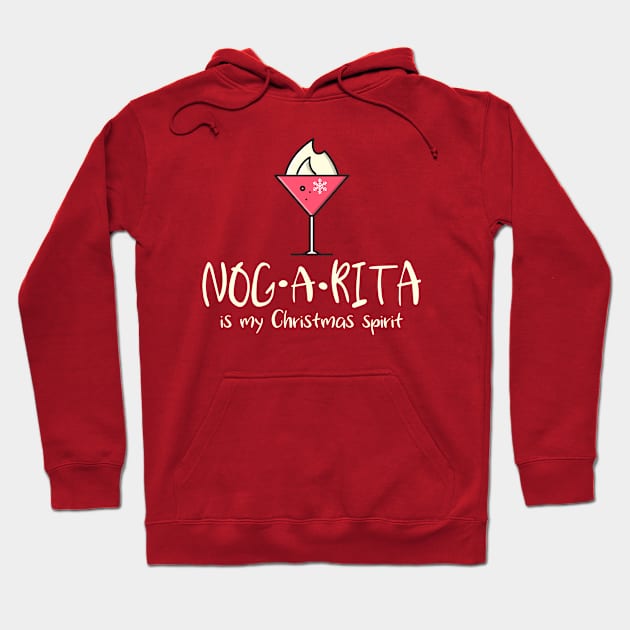 Nog A Rita Is My Christmas Spirit Hoodie by Etopix